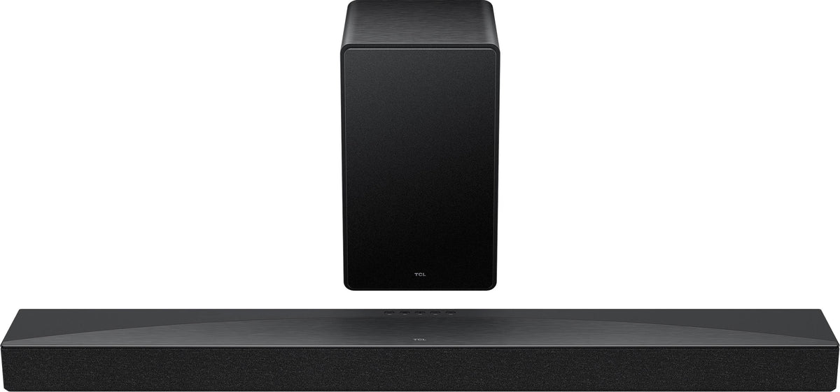 TCL - Q Class Q65H 5.1 Channel Soundbar with Dolby Atmos, Ray Danz Technology, and Wireless Subwoofer - Black