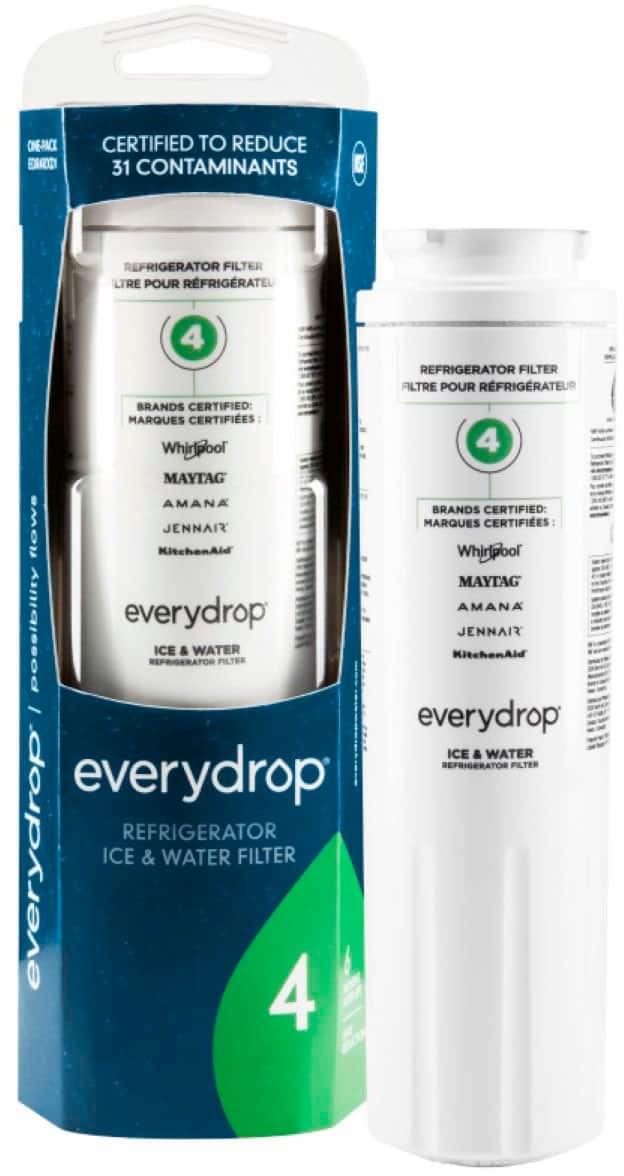 ONE-RACK CERTIFIED TO REDUCE 31 CONTAMINANTS REFRIGERATOR FILTER LTRE POUR RFRIGRATEUR 4 REFRIGERATOR FILTER FILTRE POUR RFRIGRATEUR BRANDS CERTIFIED: Whirlpool, Maytag, Amana, JennAir, KitchenAid, Whirlpool, Maytag, Amana, everydrop, Jennair, Ice & Water, KitchenAid, Refrigerator, everydrop, Ice & Water, Refrigerator, everydrop, Ice & Water, Refrigerator, everydrop, Ice & Water, Refrigerator, everydrop, Ice & Water, Refrigerator, everydrop, Ice & Water, Refrigerator, everydrop, Ice & Water, Refrigerator, e