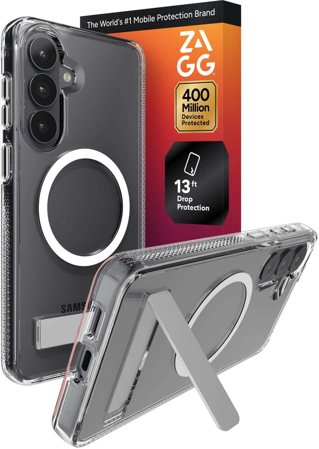 The World's #1 Mobile Protection Brand  
ZA GG  
400 Million Devices Protected  
13 ft Drop Protection  
SAMS