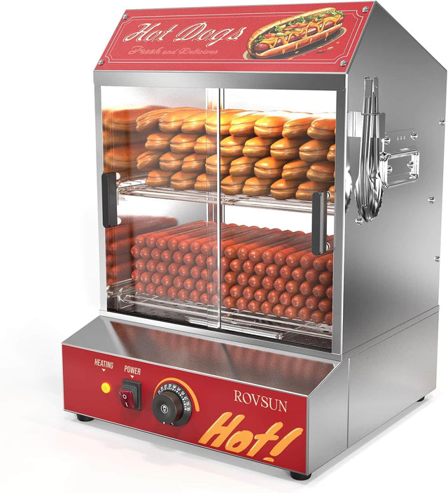 Hot Dogs Fresh and Delicious  
HEATING POWER  
ROVSUN Hot!