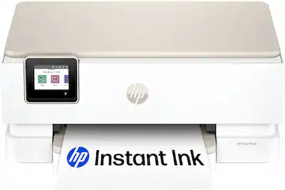 HP - Envy Photo 7275 Wireless AI-Enabled All-in-One Inkjet Printer w/ 3 Months Instant Ink
