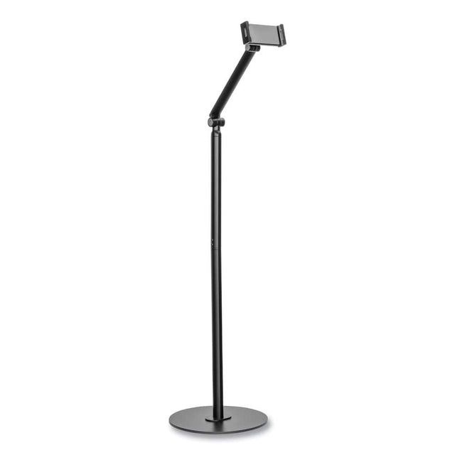 Front. KanTek - TS830 Tablet/Phone Stand/Floor Stand - Black - Black.