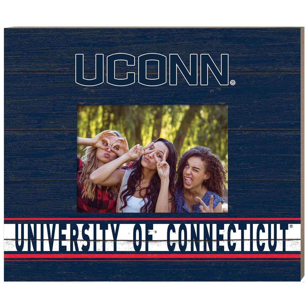 Jardine - UConn Huskies 11'' x 13'' Team Spirit Scholastic Picture Frame - Navy