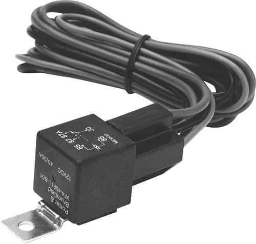 Front. Voxx Electronics - Relay Assembly Kit - Black.