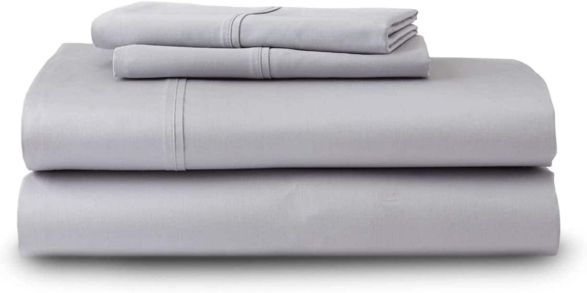 GhostBed - Sheets Grey - Twin - Gray