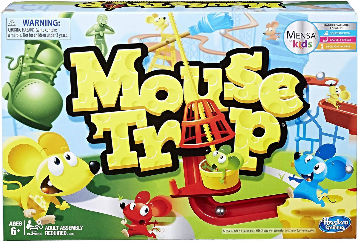 Hasbro - Mousetrap - Classic Game - GAMES (MISC) - Multicolor