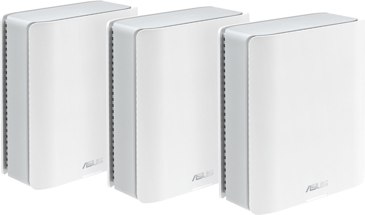 ASUS - ZenWiFi BE14000 Tri-Band Mesh Wi-Fi 7 System (3-Pack) - White