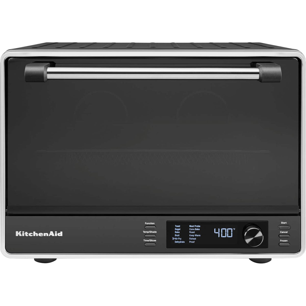 KitchenAid - Dual Convection Countertop Oven with Air Fry and Temperature Probe, 120 VAC - Black Matte