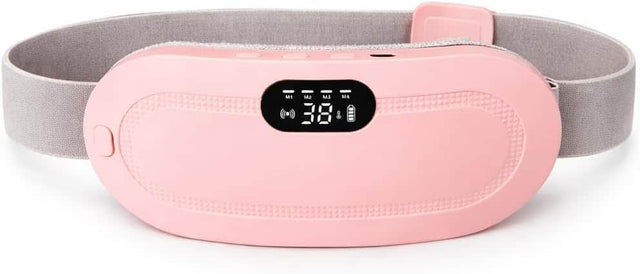 Front. BOSS - Electric Heating Massager for Cramps, Cordless Period Heating Pad for Back Menstrual Belt.