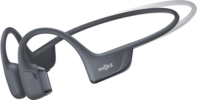 Front. Shokz - OpenRun Pro 2 Mini Wireless Bone Conduction Open-Ear Bluetooth Sports Headphones - Black.