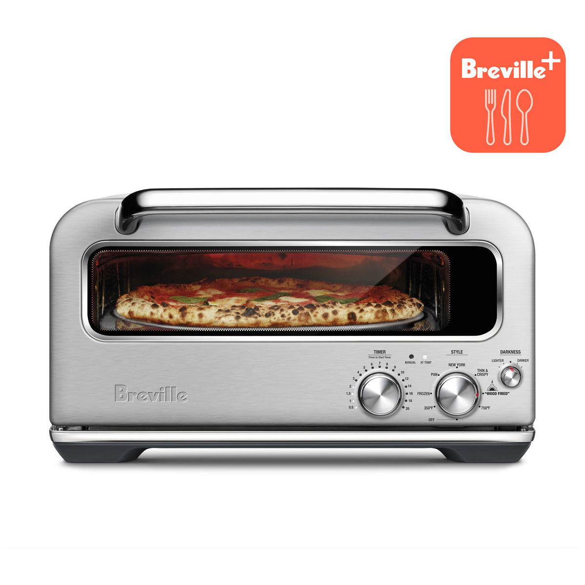 Breville - the Smart Oven Pizzaiolo - Brushed Stainless Steel