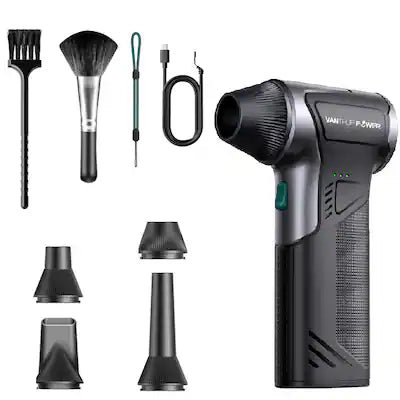 Vantrue - Power - T150 Compressed Air Duster, 110000RPM, 3-Gear Adjustable, Fast Charging, Hand-held, Versatile Usage