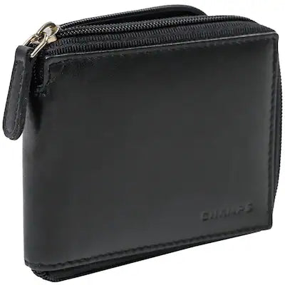 Champs - Classic Collection Leather Zip-Around Wallet