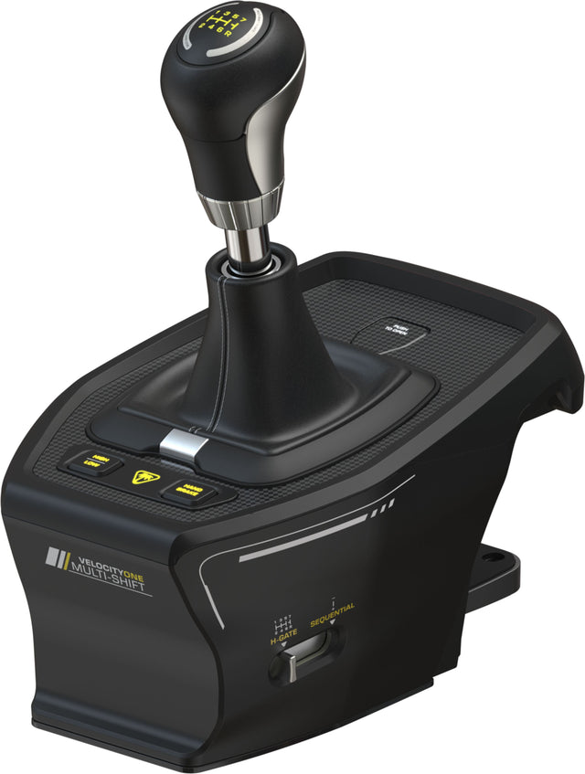 The text on the image reads "S 246R H N JE LOW-MAINTENANCE MULTI-SHIFT VELOCITY O i  SEQUENTIAL H-GATE."