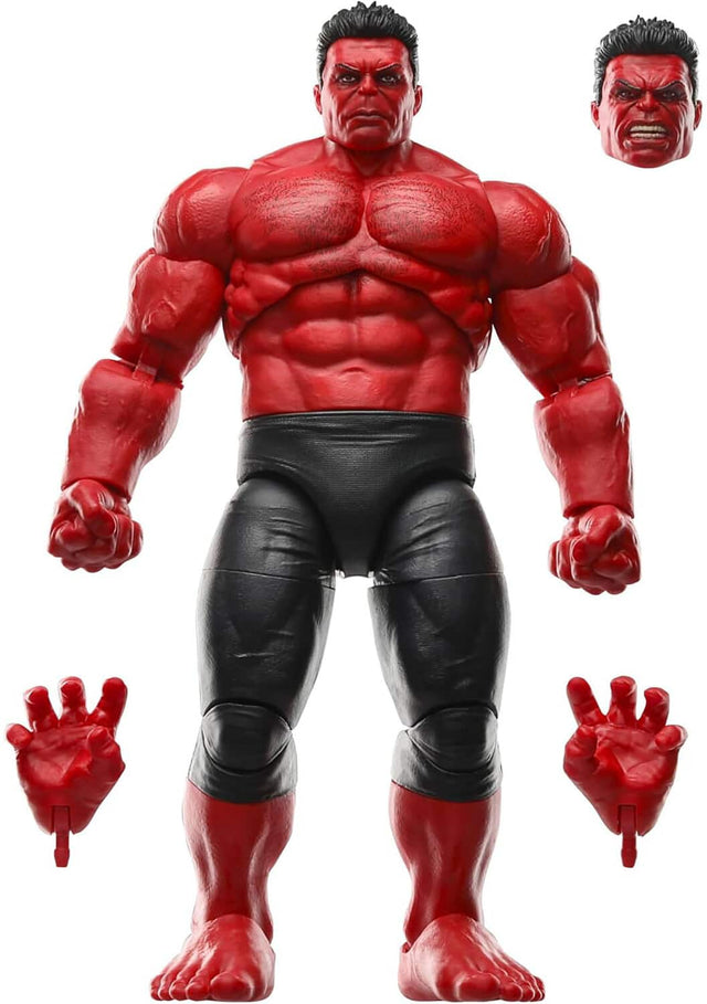 Front. Hasbro - Hasbro Collectibles - Captain America: Brave New World - Marvel Legends - Red Hulk Deluxe Action - Collectibles - Multicolor.