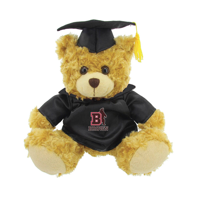 Front. Jardine - Brown Bears 12'' Graduation Plush Bear - Oatmeal.