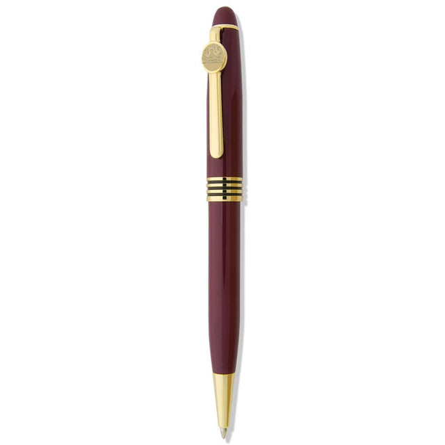 Front. Jardine - Burgundy Drexel Dragons Logo Ball Point Pen - Burgundy.