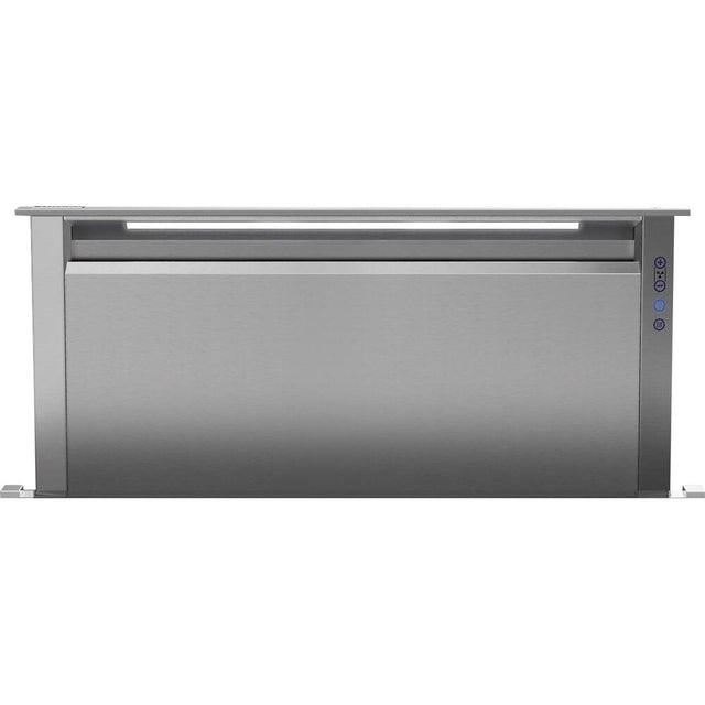 Front. Viking - 45”W. Rear Downdraft - Stainless steel.