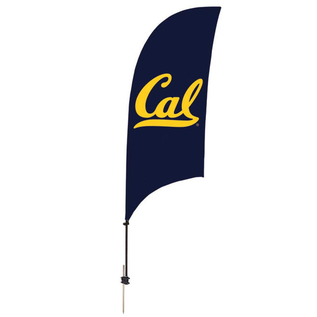 Front. Victory Corps - Cal Bears 7.5' Razor Feather Secondary Logo Flag - Multicolor.