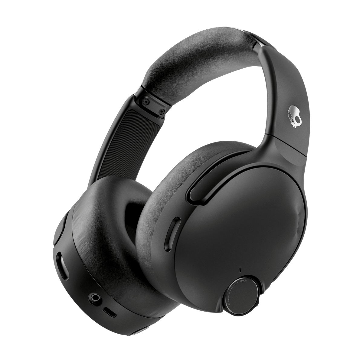 Skullcandy - Crusher 1080 Over-the-Ear Noise Canceling Wireless Bluetooth Headphones with Sound by Bose - Black
