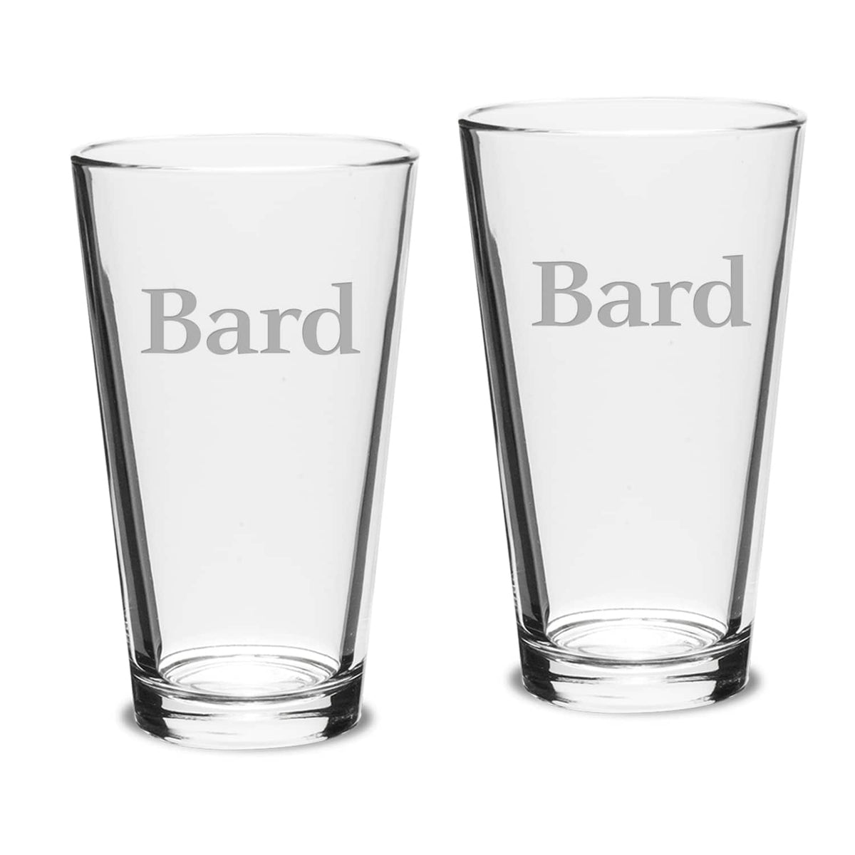 Jardine - Bard College Raptors Team 16oz. 2-Piece Classic Pub Glass Set - Multicolor