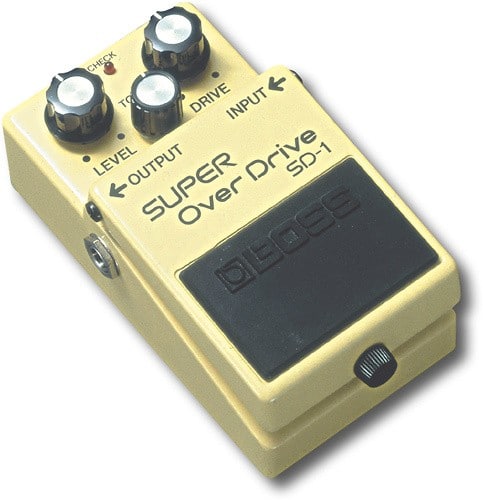 BOSS - Overdrive Pedal - Yellow