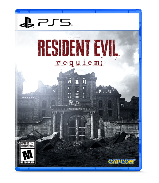 PS5  
RESIDENT EVIL Requiem  
MATURE 17+  
JEUNES ADULTES 17+  
M ESRB  
CAPCOM