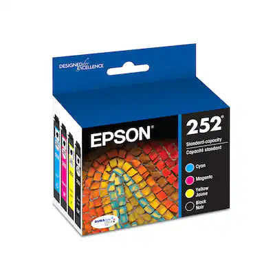 Epson - 252 4-Pack Ink Cartridges