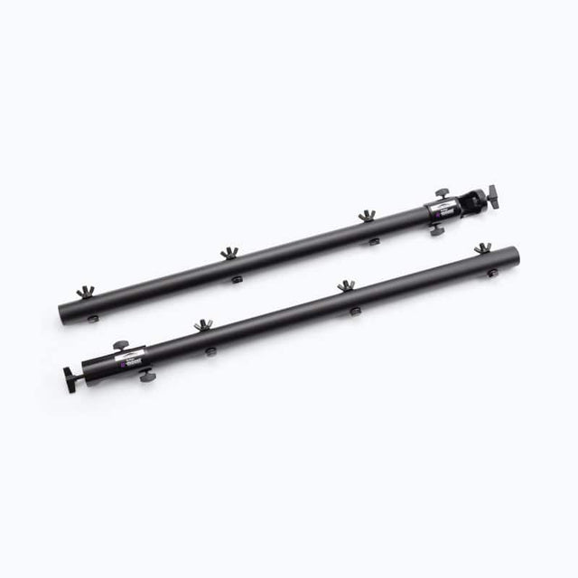 Front. On Stage Stands - OnStage LSA7700P U-mount Lighting Arms - Black.
