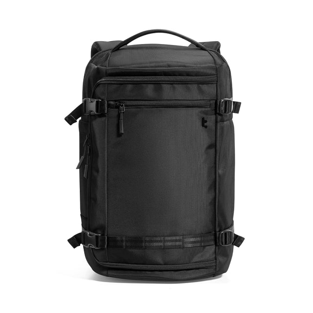 Front. tomtoc - Navigator-T67 Travel Backpack 38L, TSA Friendly Flight Approved Carry-on Luggage Business Rucksack, Fit 17.3" Laptop - Black.