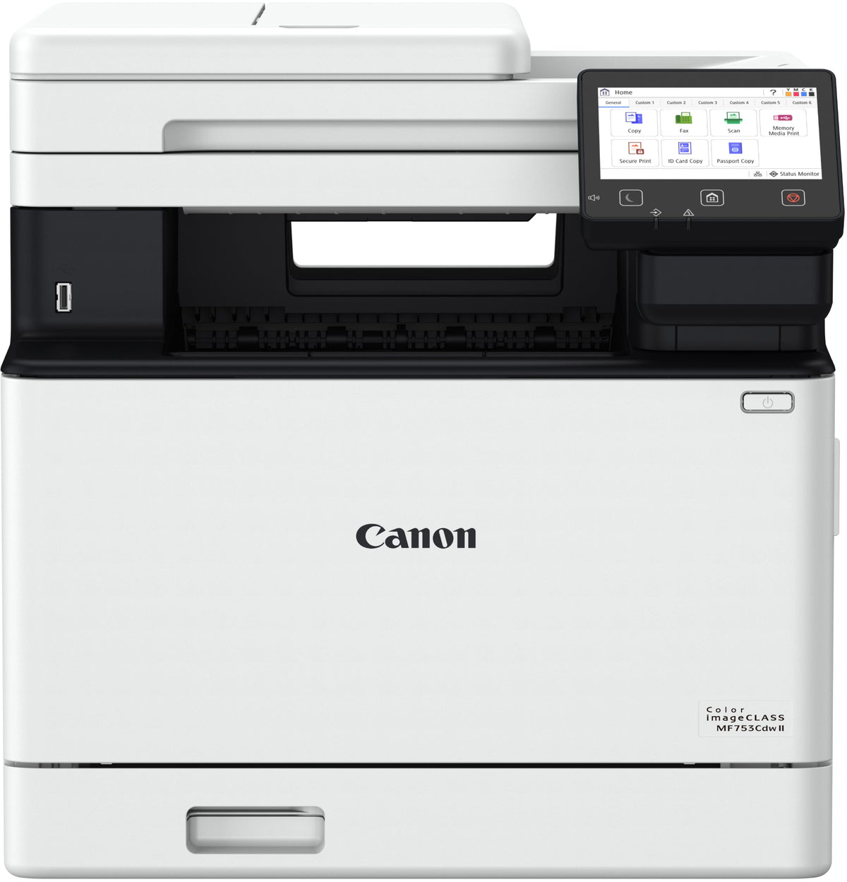 Canon - imageCLASS MF753Cdw  II Wireless  Duplex Color All-In-One Laser Printer with Fax and 50-Sheet ADF - White