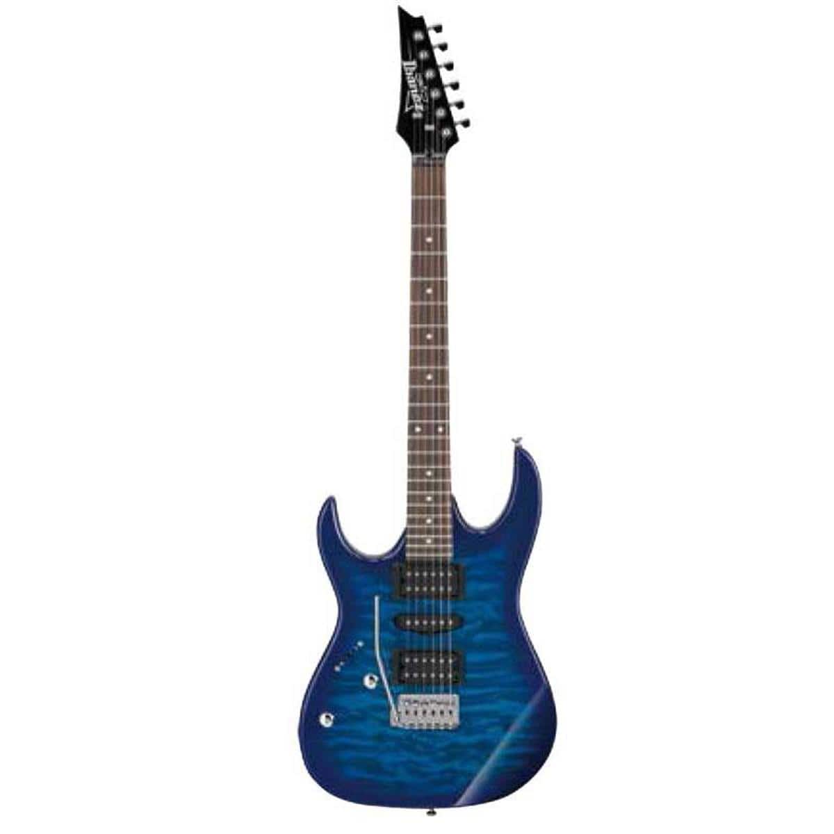 Ibanez - Gio GRX70QAL Left-Handed Electric Guitar, Blue Burst