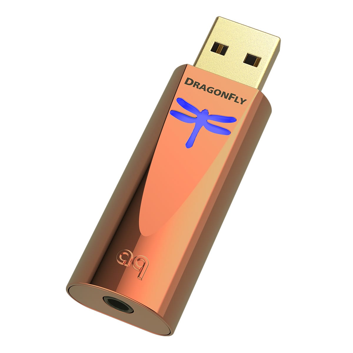 AudioQuest - DragonFly Copper USB Digital-to-Analog Converter - Black