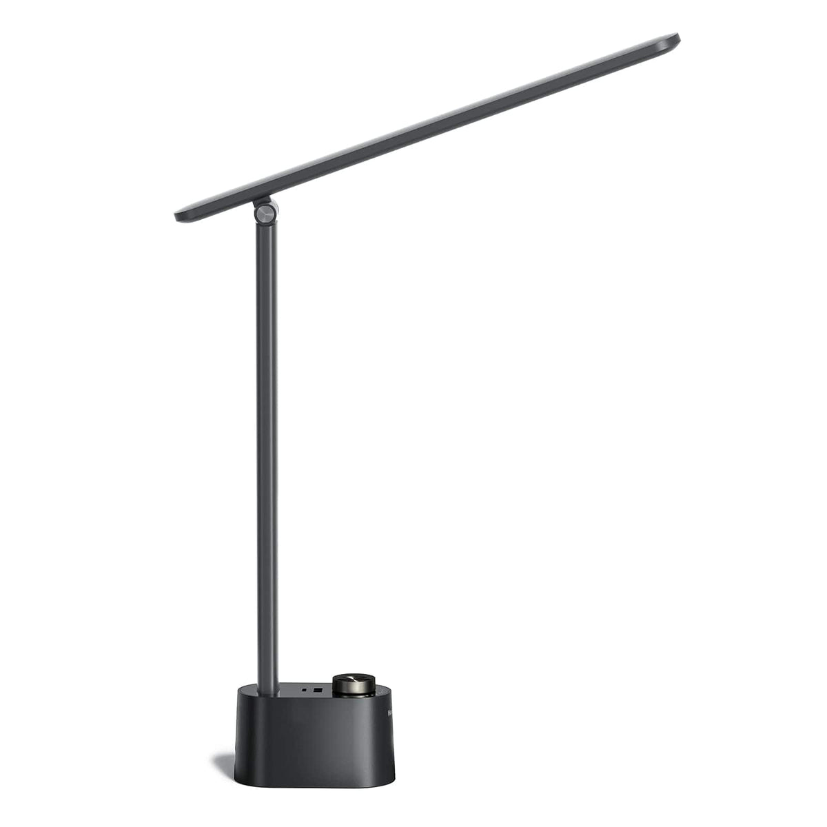 Honeywell - Sunturalux™ LED Desk Lamp, Stepless Dimmable Eye-Care USB Charging, Foldable Reading Light for Home Office Dorm Bedroom - Black