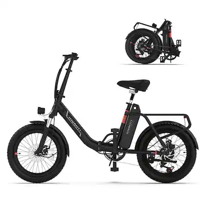 5th Wheel - TIDE 2 Foldable Utility eBike w/ 45 mi Max Operating Range & 20 mph Max Speed