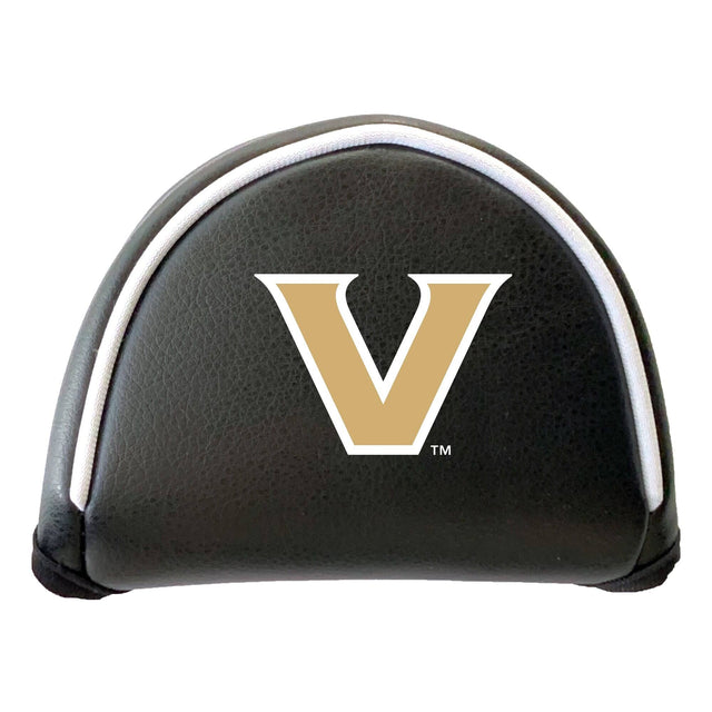 Front. Team Golf - Vanderbilt Commodores Mallet Putter Cover - Multicolor.