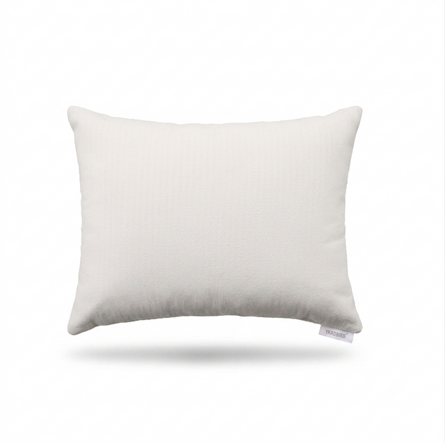 Front. Yardbird® - Momento Snow Pillow - White.