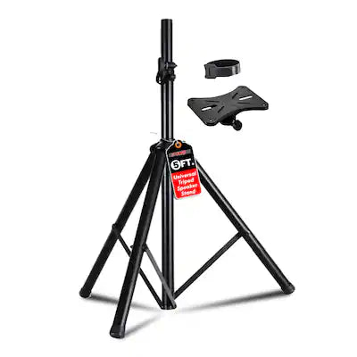 5 CORE - Speaker Stand Tripod Heavy Duty Adjustable 60" Universal Mount for PA DJ Studio