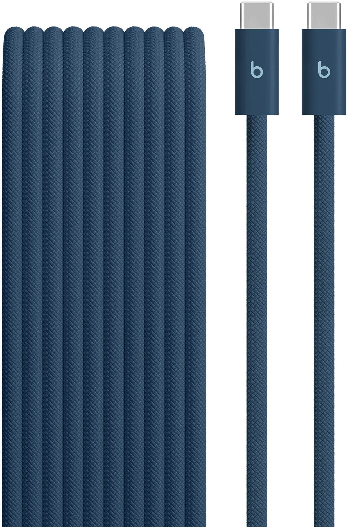 Beats - 10' 240W USB-C to USB-C Braided Cable - Nitro Navy