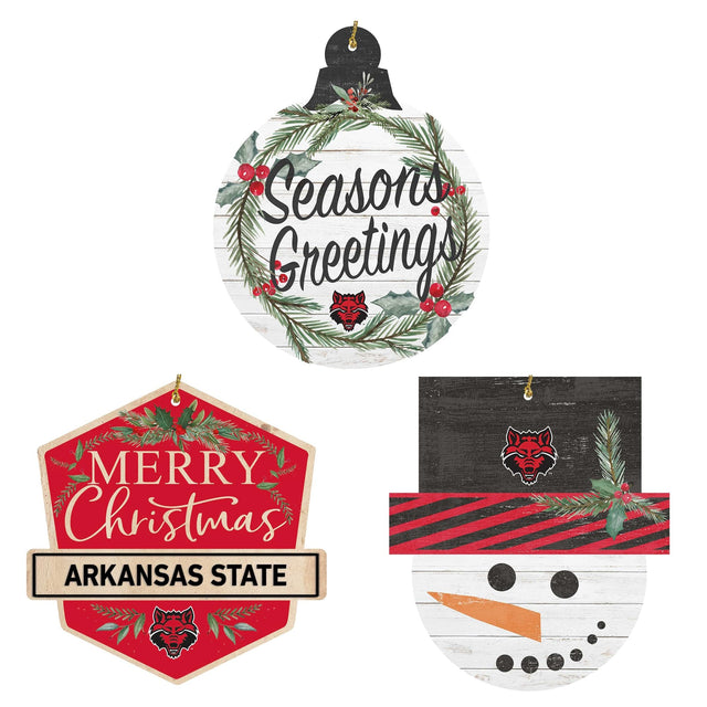 Seasons Greetings

MERRY Christmas  
ARKANSAS STATE