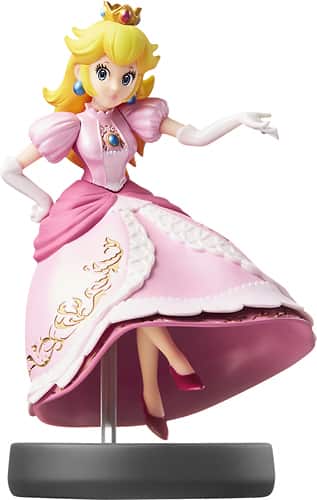 Nintendo - amiibo - Super Smash Bros - Peach - Pink