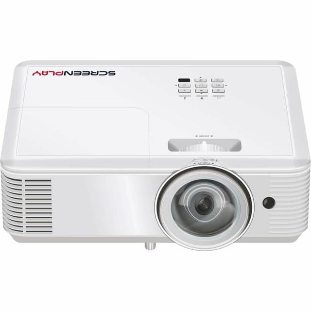 Front. InFocus - ScreenPlay ScreenPlay SP2234ST 3D Short Throw DLP Projector - 4:3 - Portable - 1024 x 768 - Front - 15000 Hour Normal - White.