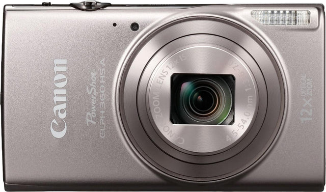 Canon PowerShot 360HS  
12x Optical Zoom  
Canon Lens  
4.5-54.0 mm  
1:3.6-7.0