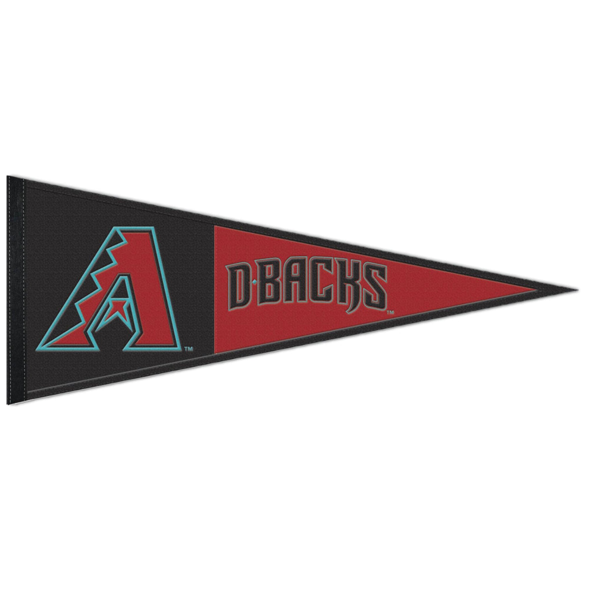 WinCraft - Arizona Diamondbacks 13" x 32" Wool Pennant - Multicolor