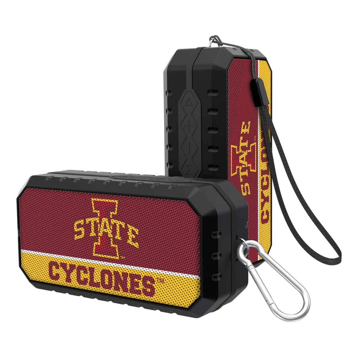 Keyscaper - Iowa State Cyclones End Zone Water Resistant Bluetooth Speaker - Multicolor