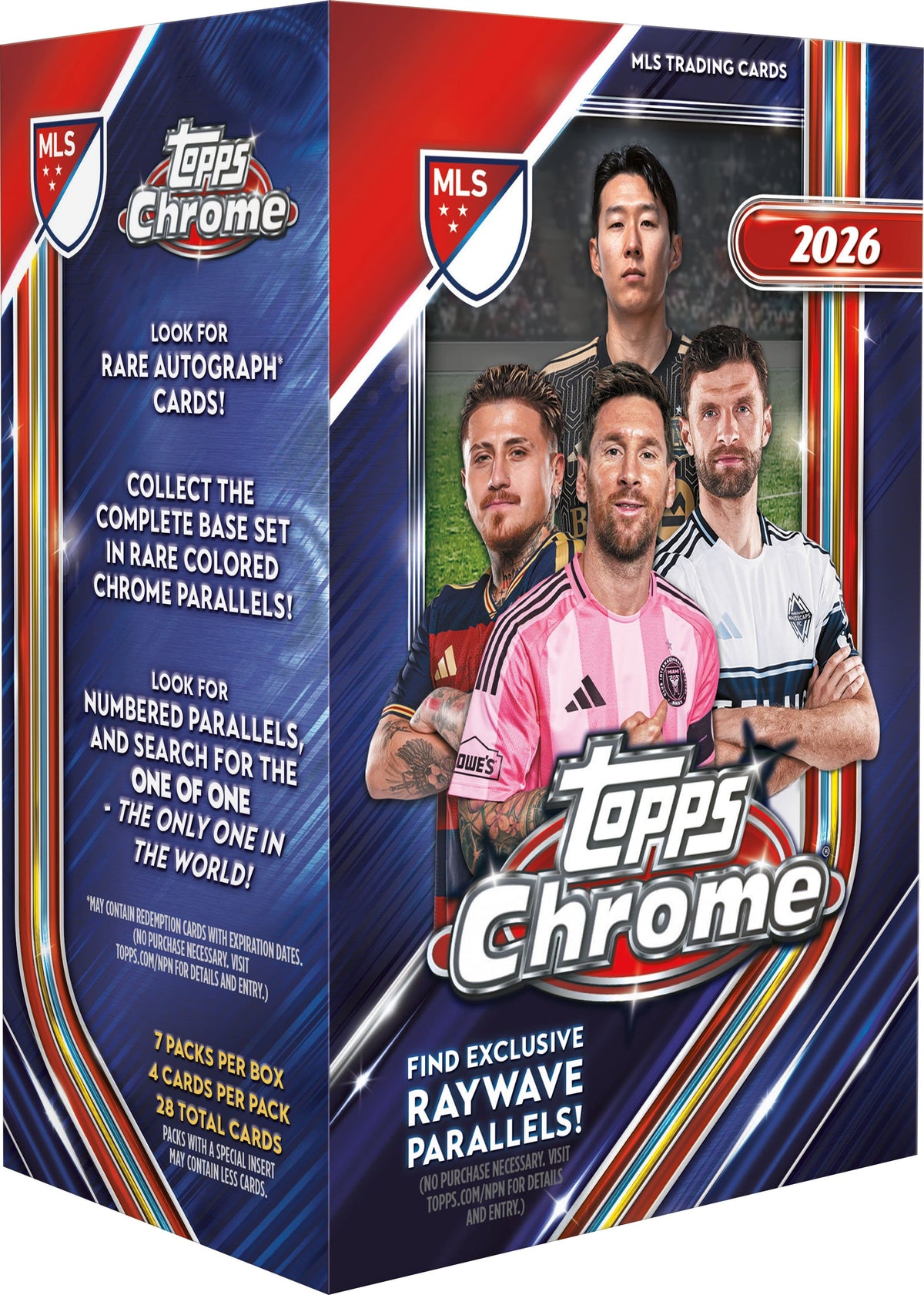 Topps - Chrome Major League Soccer 2026 Value Box