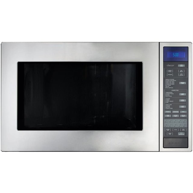 Front. Dacor - 1.5 Cu. Ft. Mid-Size Microwave - Stainless Steel.