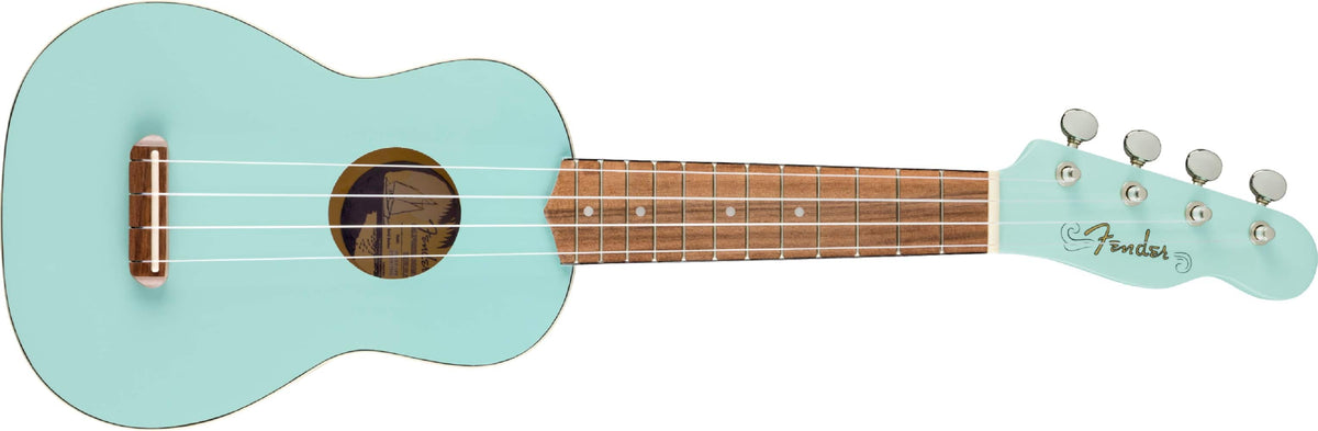 Fender - Venice Soprano 4-String Ukulele - Daphne Blue