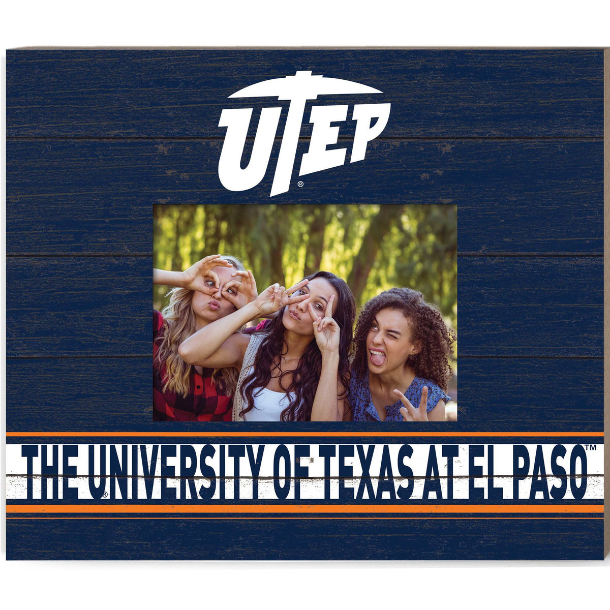Jardine - UTEP Miners 11'' x 13'' Team Spirit Scholastic Picture Frame - Orange
