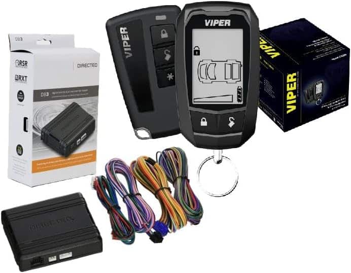 Viper - 5308V 2 Way LCD Security with Remote Start Bundled with + (1) DB3 Bypass Interface Module - Black